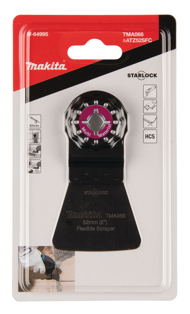 MULTITOOL KAABITS 52mm FLEXIBLE TMA066; HCS, STARLOCK, Vuugisegud ja plaatimissegud – Makita