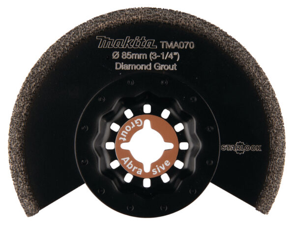 Multitool teemant segment saetera 85mm TMA070; diamond, starlock, pehmemad plaatmaterjalid – Makita