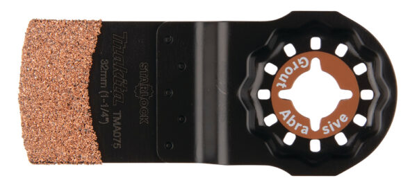 MULTITOOL HM/TC TERA 32mm TMA075; GRIT#50, STARLOCK, Vuugi- ja plaatimissegud, Klaasriie – Makita