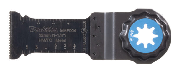 Multitool ristilõikamise saetera 32mm, 23TPI MAP004; TC/HM, starlock PLUS, metallile – Makita