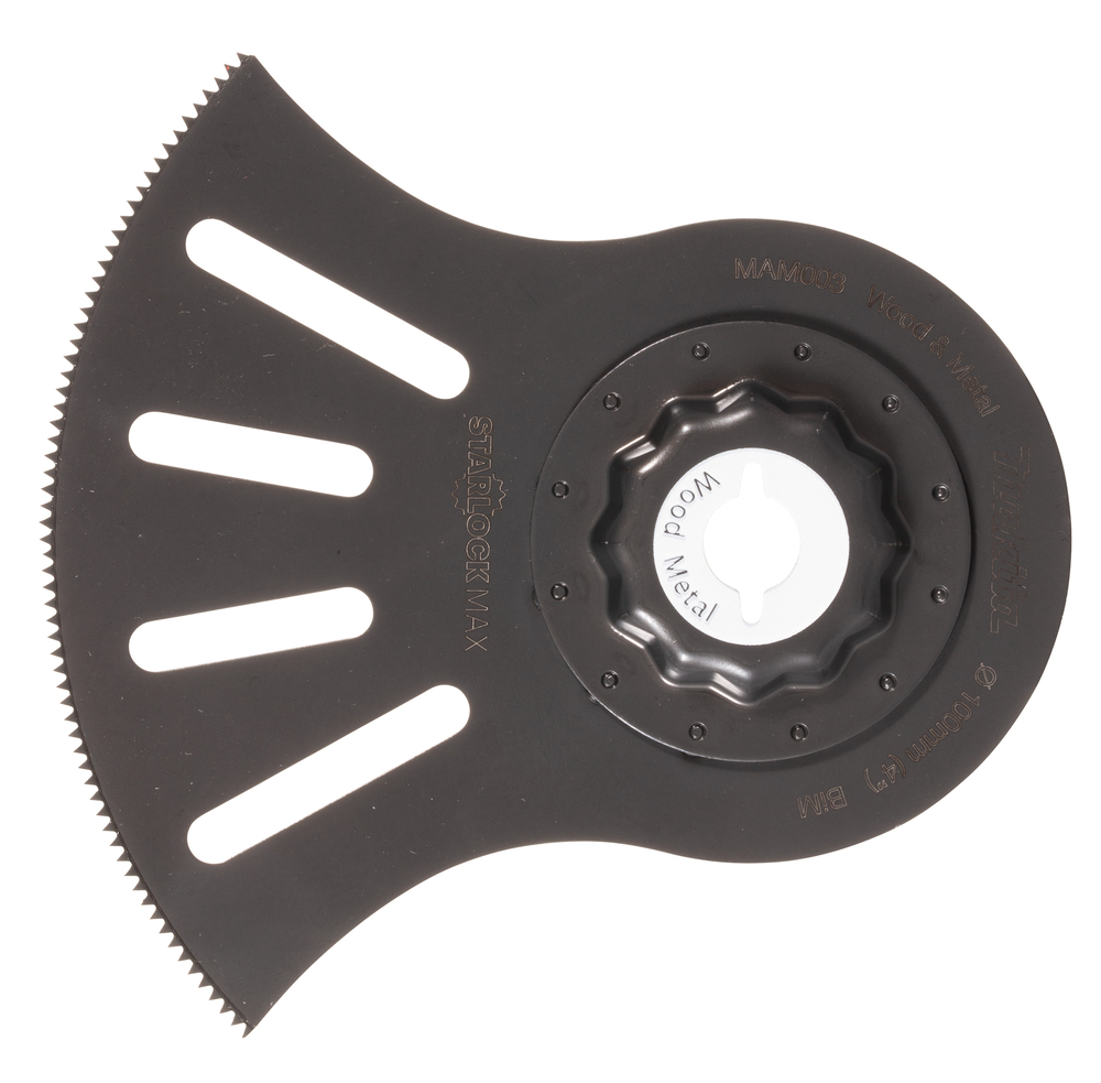 Multitool segment saetera 100mm, 15TPI MAM003; BIM, starlock MAX , puidule ja metallile – Makita