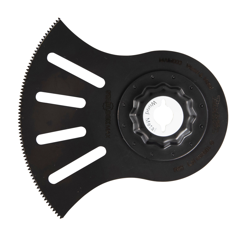Multitool segment saetera 100mm, 15TPI MAM003; BIM, starlock MAX , puidule ja metallile – Makita