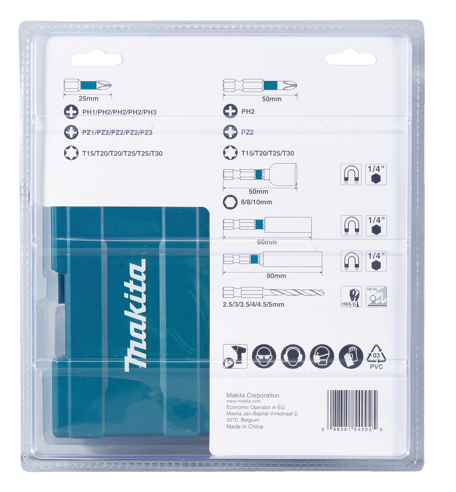 33 Osaline otsakute kmpl. IMPACT BLACK – Makita