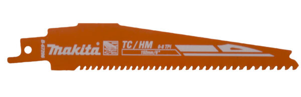 Univ.saeterad RESCUE, TC/HM 152x1,25mm, (6-8tpi), 25tk. kruvidega puit, met. , KLAASPLAST(<100 mm) – Makita