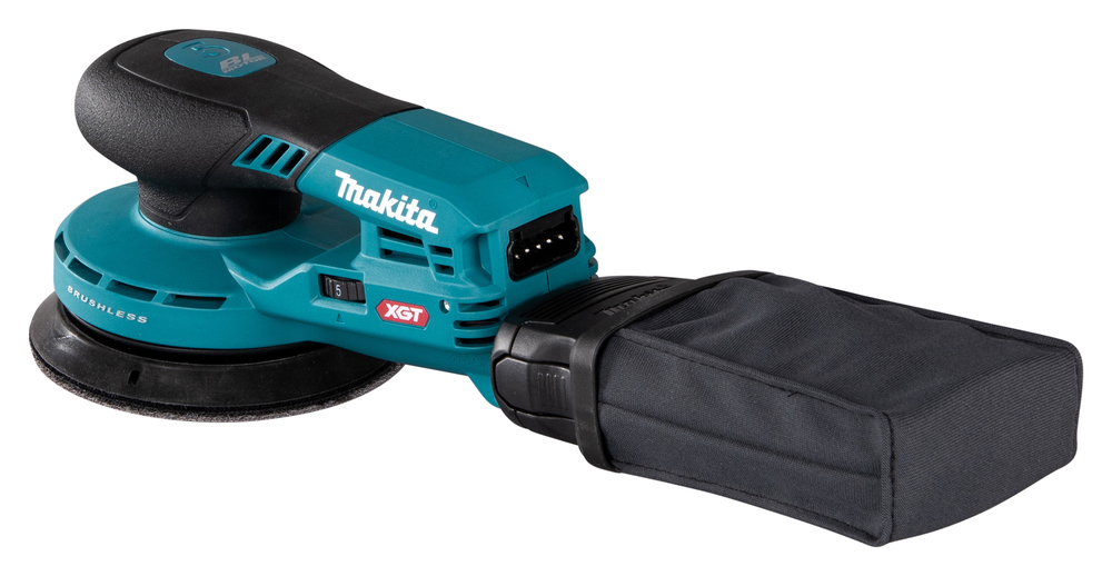 Akuekstsentriline lihvmasin XGT 40V, 125mm/5mm, AWS (Ilma AWS kiibita), Ilma akude ja laadijata! – Makita