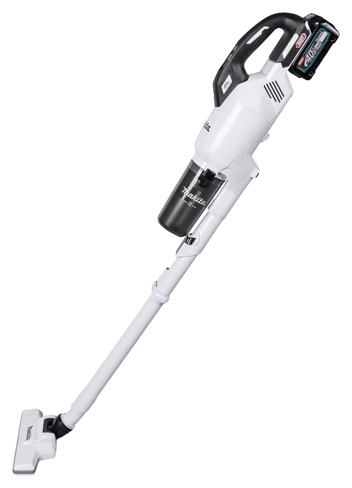 Akutolmuimeja 40V XGT, 120W, tsüklonfilter, 2x2,5AH, BL-M, Valge – Makita