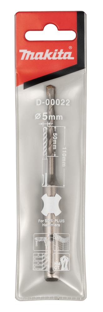 SDS-PLUS puur 5x60/110mm STANDARD – Makita