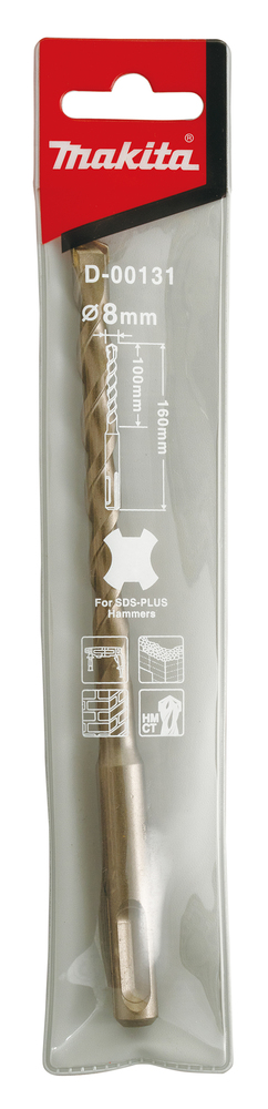 SDS-PLUS puur 8x110/160mm STANDARD – Makita