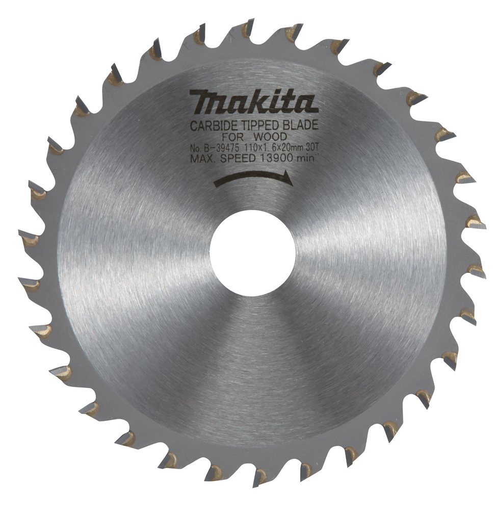 T.C.T hammastega saeketas puidu lõikamiseks 165X2X20mm 20° T16 Saeketas standartsele puidule – Makita