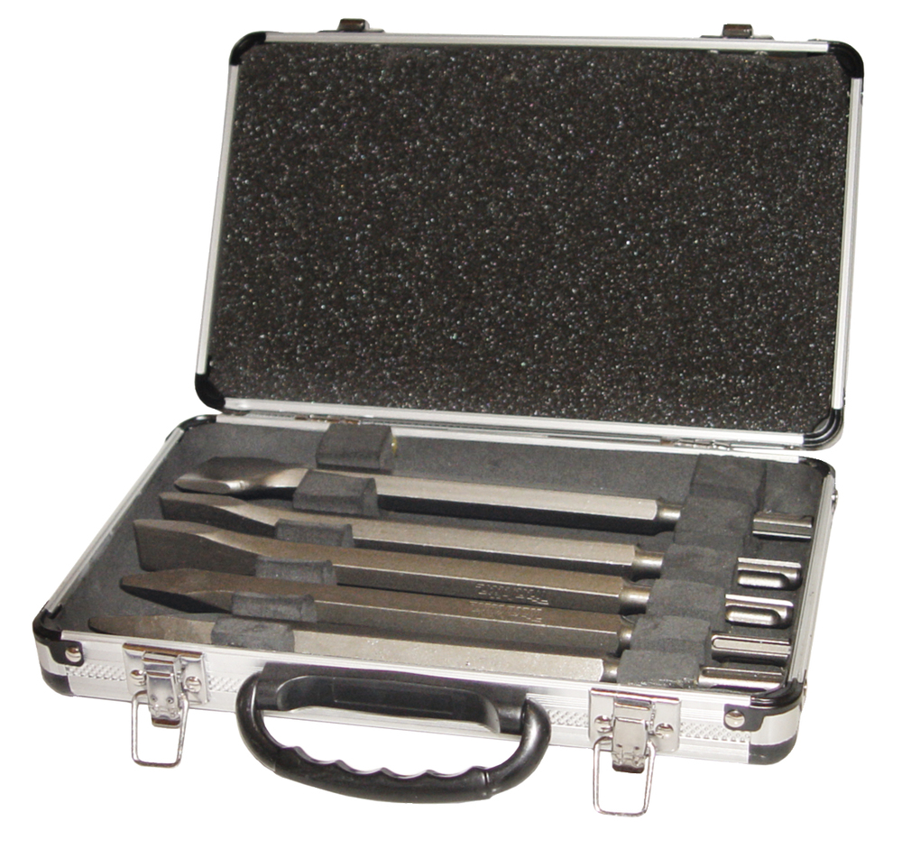 SDS-PLUS kml. piigi, meislite (2xPIIK 250mm; 2xMEISEL 20x250mm; 1xMEISEL 40x250mm) – Makita