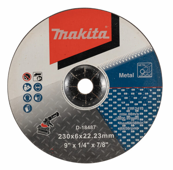 Lihvketas 230x6 A24R metall – Makita