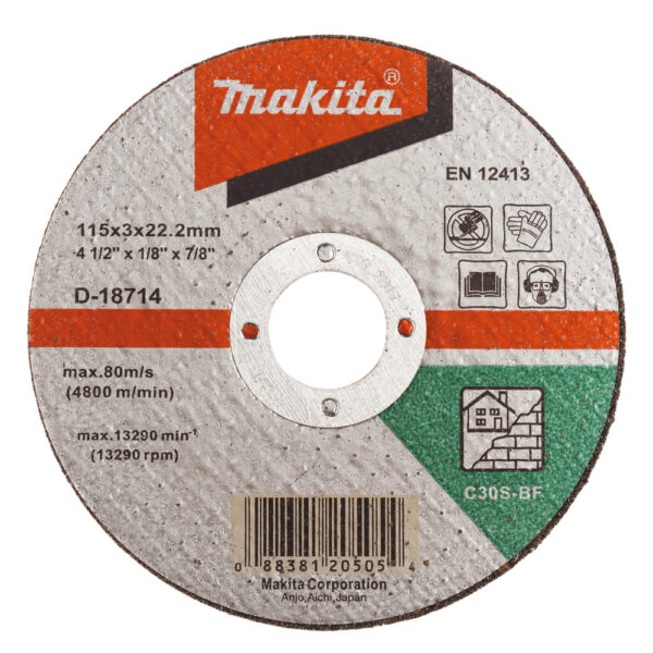 Lõikeketas 115x3 mm C30S kivi – Makita