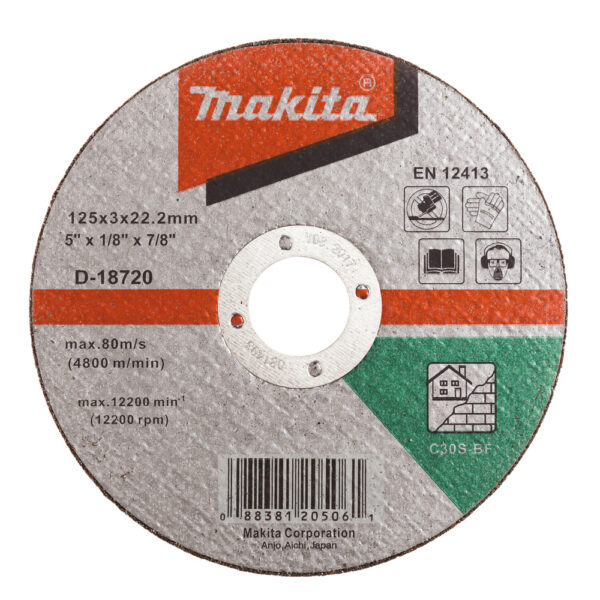 Lõikeketas 125x3.0 mm C30S kivi – Makita