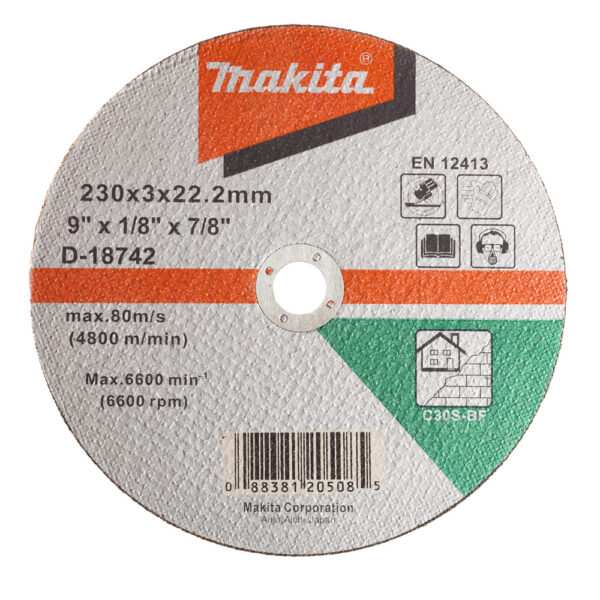 Lõikeketas 230x3mm C30S kivi – Makita