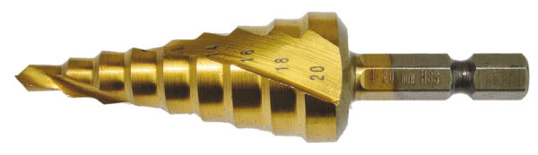 Astmeline puur, spiraal tin 4-20mm, pikkus 75/53mm, 1/4" – Makita