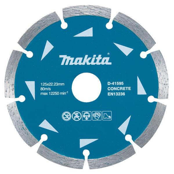 Teemantketas 125mm segment./ kuiv – Makita