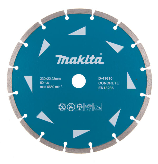 Teemantketas 230mm segment./ kuiv – Makita