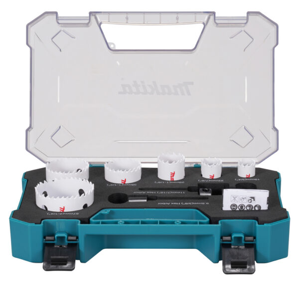 HSS bi-metall augusaagide kmpl. 6-osaline (19,22,29,38,44,57) – Makita
