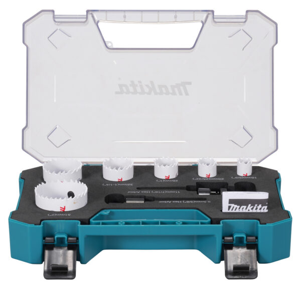 HSS bi-metall augusaagide kmpl. 9-osaline (16,20,25,32,40,51) – Makita