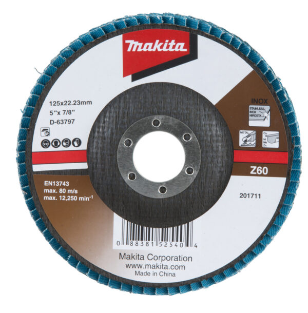 LAMELLKETAS Economy type 125x22.23 Z60 METALL (10tk.) – Makita