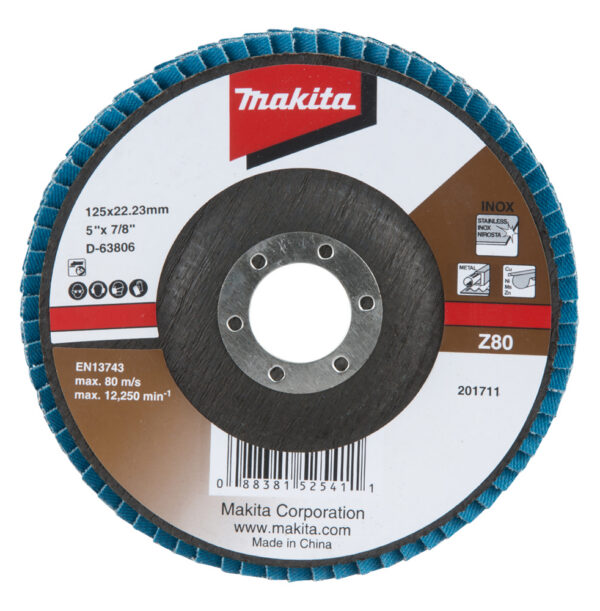 LAMELLKETAS Economy type 125x22.23 Z80 METALL (10tk.) – Makita