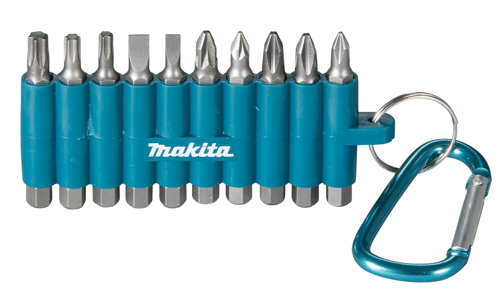 OTSAKUTE KMPL. 10-osal. Vööklambriga – Makita