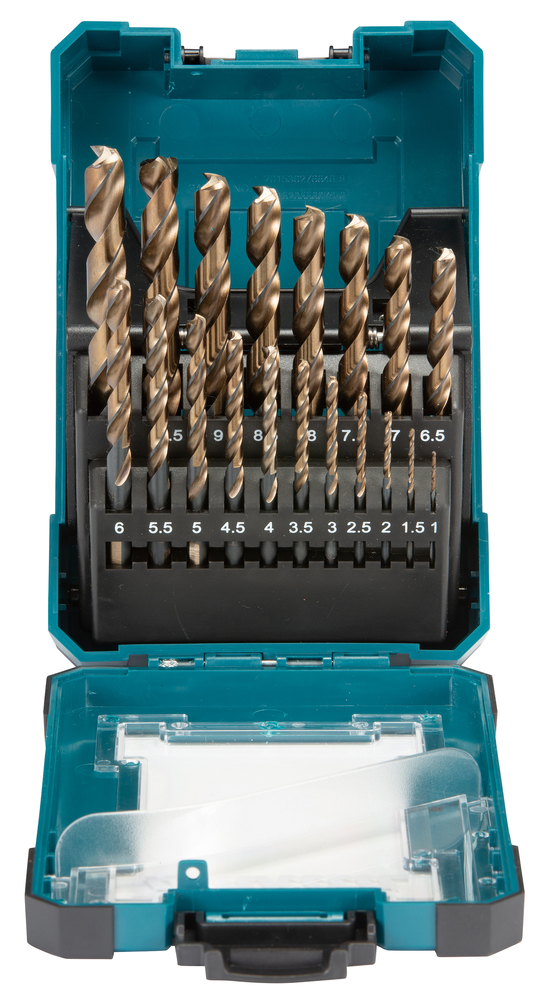 Metallipuuride kmpl. m-force 19 osal. (1-10mm) – Makita
