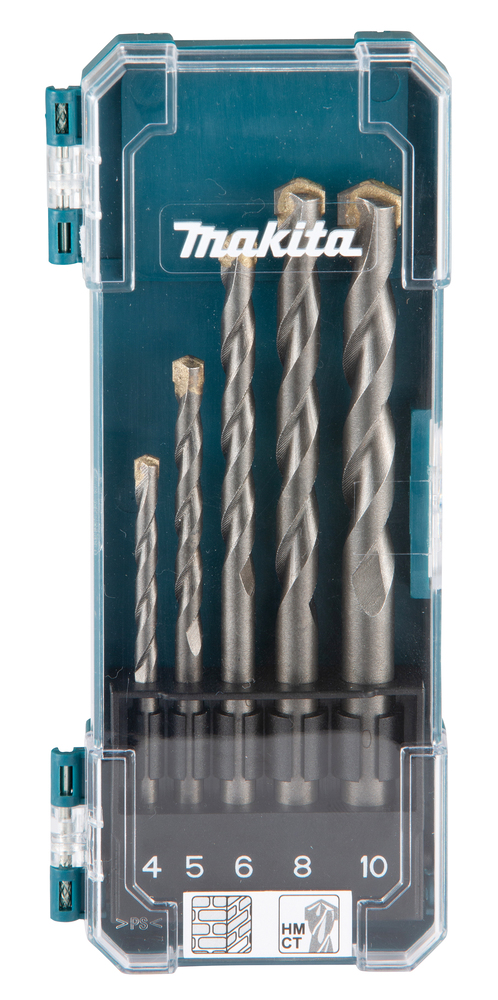 T.C.T. puuride komplekt, 5tk komplektis, sirged – Makita