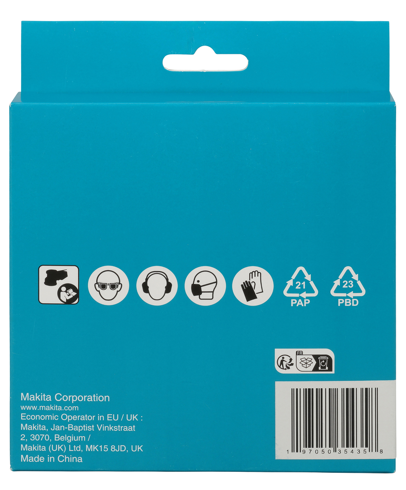 Võrklihvkettad Ø 125 mm A80 (10tk.) – Makita
