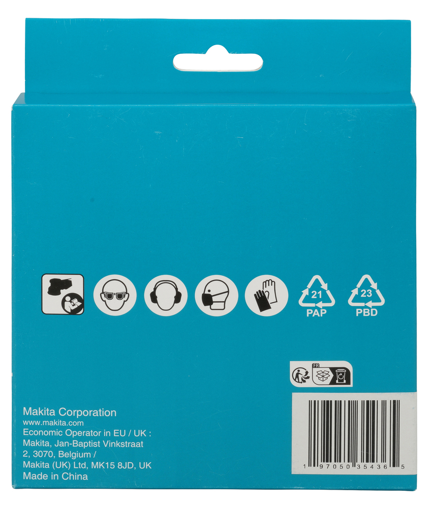 Võrklihvkettad Ø 125mm A120 (10tk.) – Makita