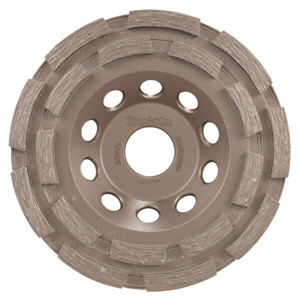 Teemantlihvketas betoonile, 2-realine, 125mm x 22,23mm – Makita