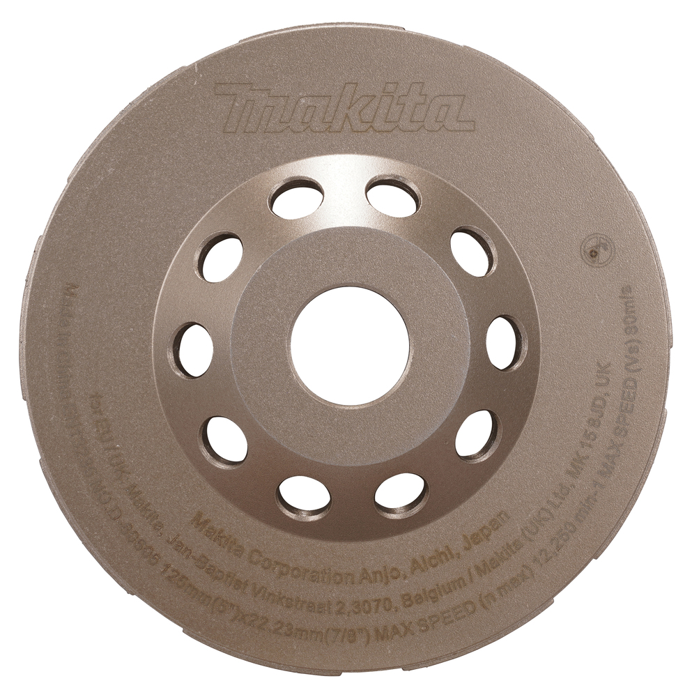 Teemantlihvketas betoonile, 2-realine, 125mm x 22,23mm – Makita
