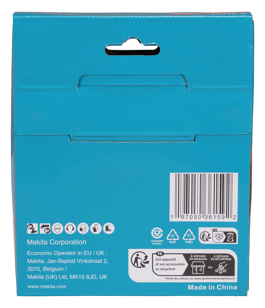 Teemantlihvketas betoonile, 2-realine, 125mm x 22,23mm – Makita