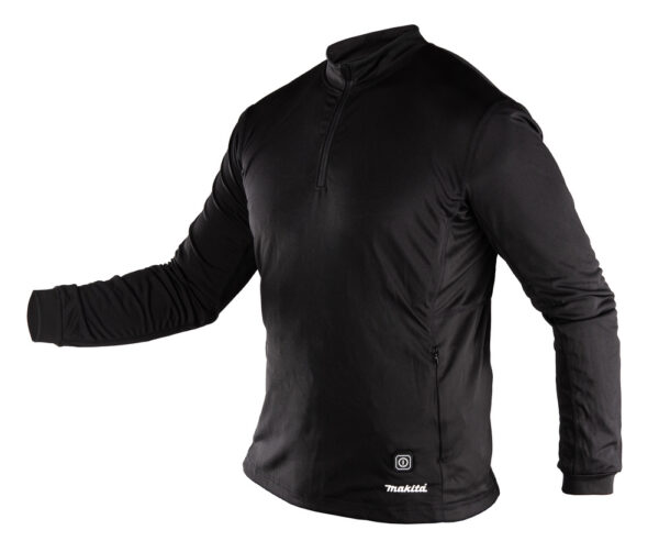 Soojendusega alussärk, pooltõmblukuga mudel, BL1055B, XXL – Makita
