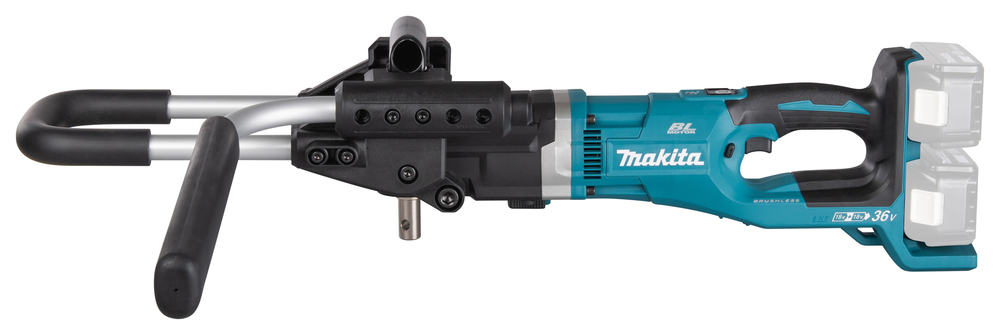 Akutoitel pinnasepuur 2X18V Li-ion, BL-mootor, 2-käiku, max-200 mm, No battery no charger! – Makita