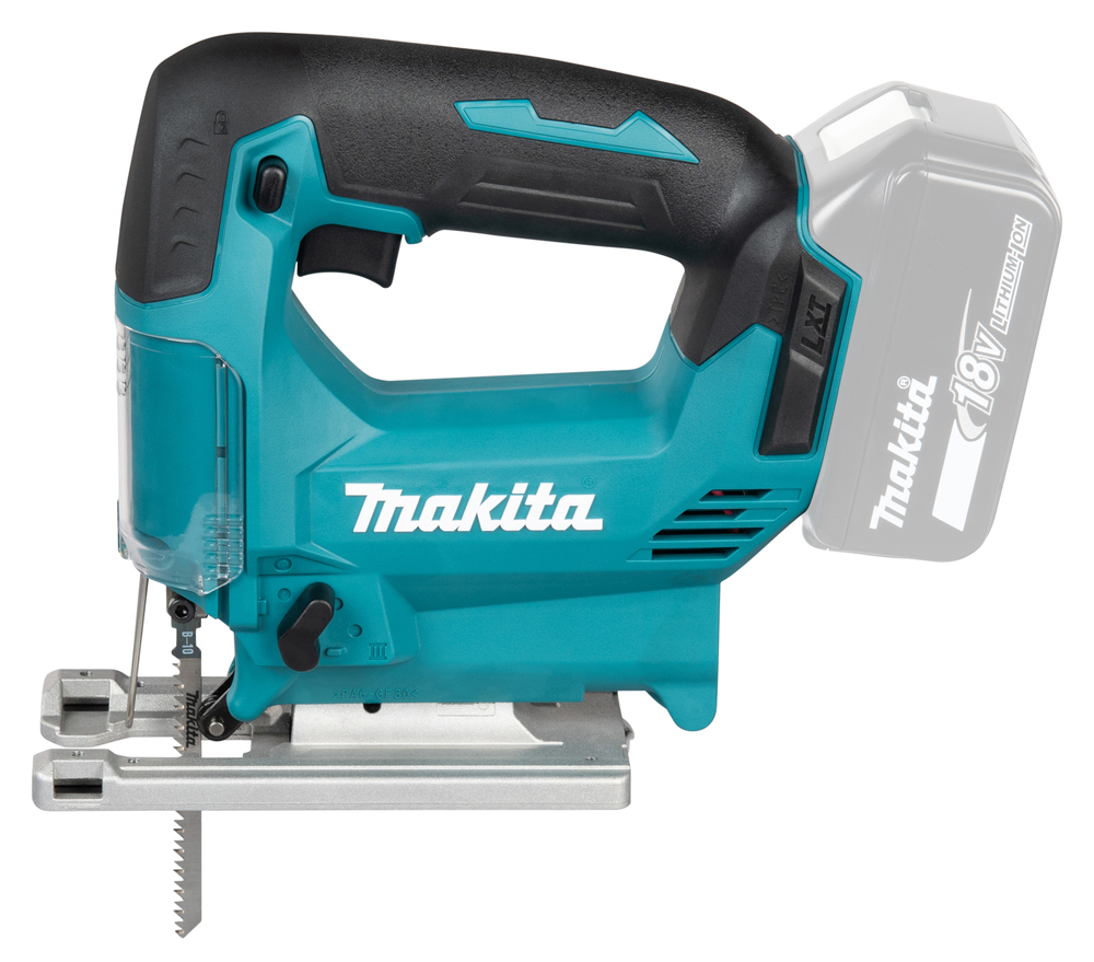 Akutikksaag 18 V Li-ion, 0 - 2,900 minˉ¹, 65mm, Ilma akude ja laadijata! – Makita