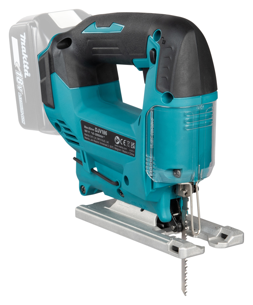 Akutikksaag 18 V Li-ion, 0 - 2,900 minˉ¹, 65mm, Ilma akude ja laadijata! – Makita