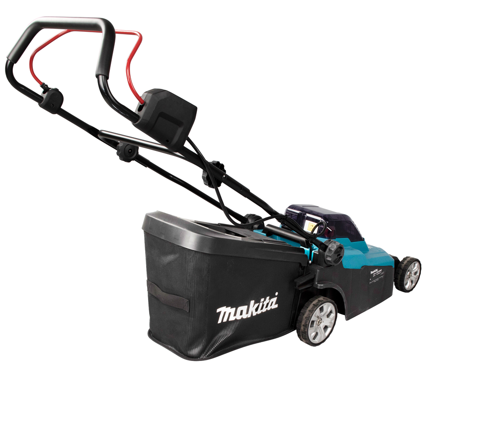 Akumuruniiduk 2X18V, 38cm, 3/1 (Niitmine, Kogumine, Multsimine) 16,2kg, Ilma akude ja laadijata! – Makita