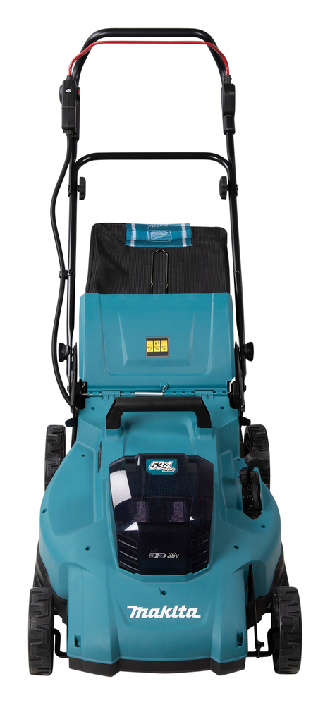 Akumuruniiduk 2X18V, 53cm, 4/1 (Niitmine, Kogumine, Multsimine/Tagant väljavise) 25,5kg, Plastikust korpus, Ilma akude ja laadijata! – Makita