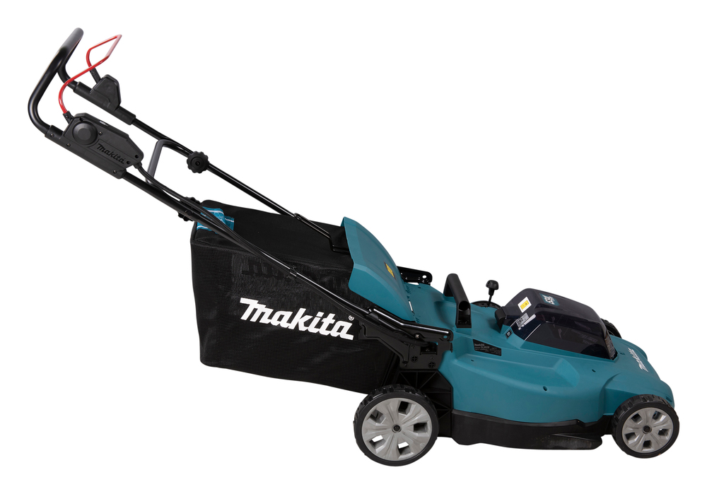 Akumuruniiduk 2X18V, 53cm, 4/1 (Niitmine, Kogumine, Multsimine/Tagant väljavise) 25,5kg, Plastikust korpus, Ilma akude ja laadijata! – Makita