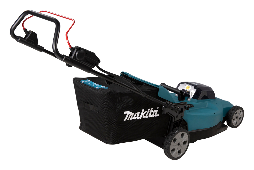 Akumuruniiduk 2X18V, 53cm, 4/1 (Niitmine, Kogumine, Multsimine/Tagant väljavise) 25,5kg, Plastikust korpus, Ilma akude ja laadijata! – Makita