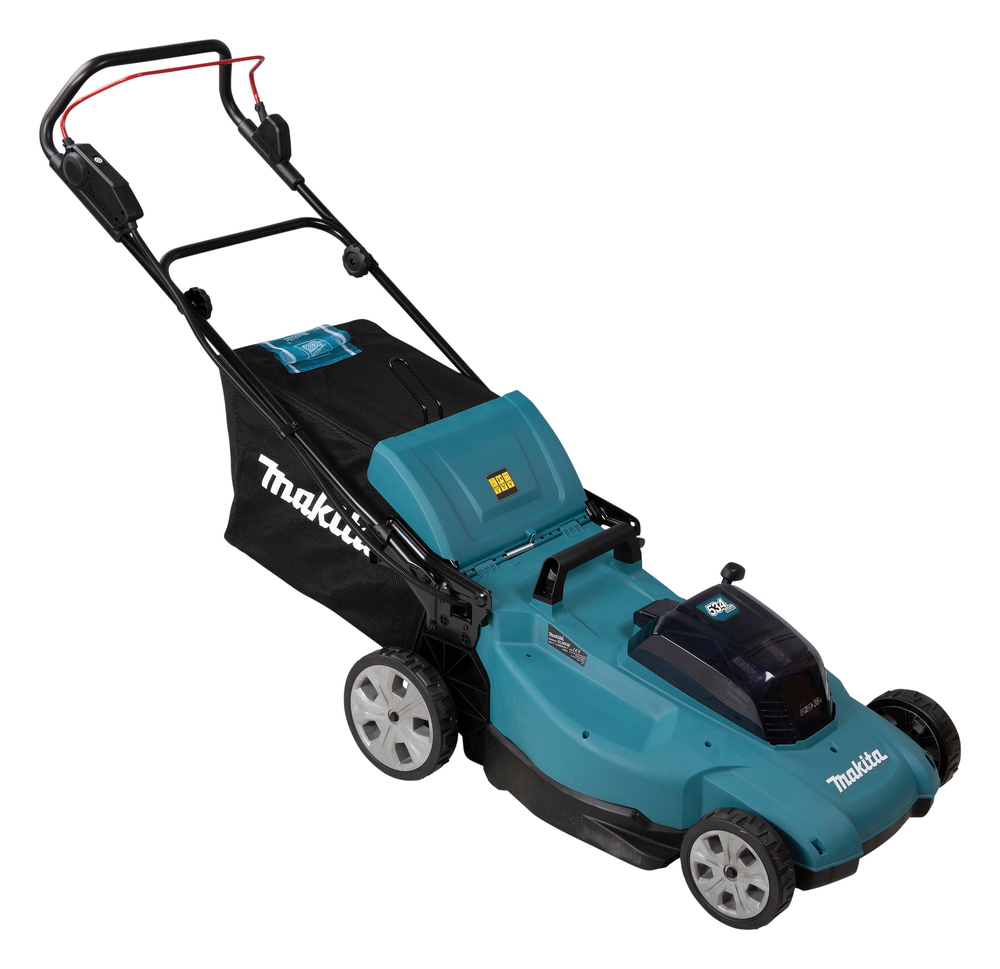 Akumuruniiduk 2X18V, 53cm, 4/1 (Niitmine, Kogumine, Multsimine/Tagant väljavise) 25,5kg, Plastikust korpus, Ilma akude ja laadijata! – Makita