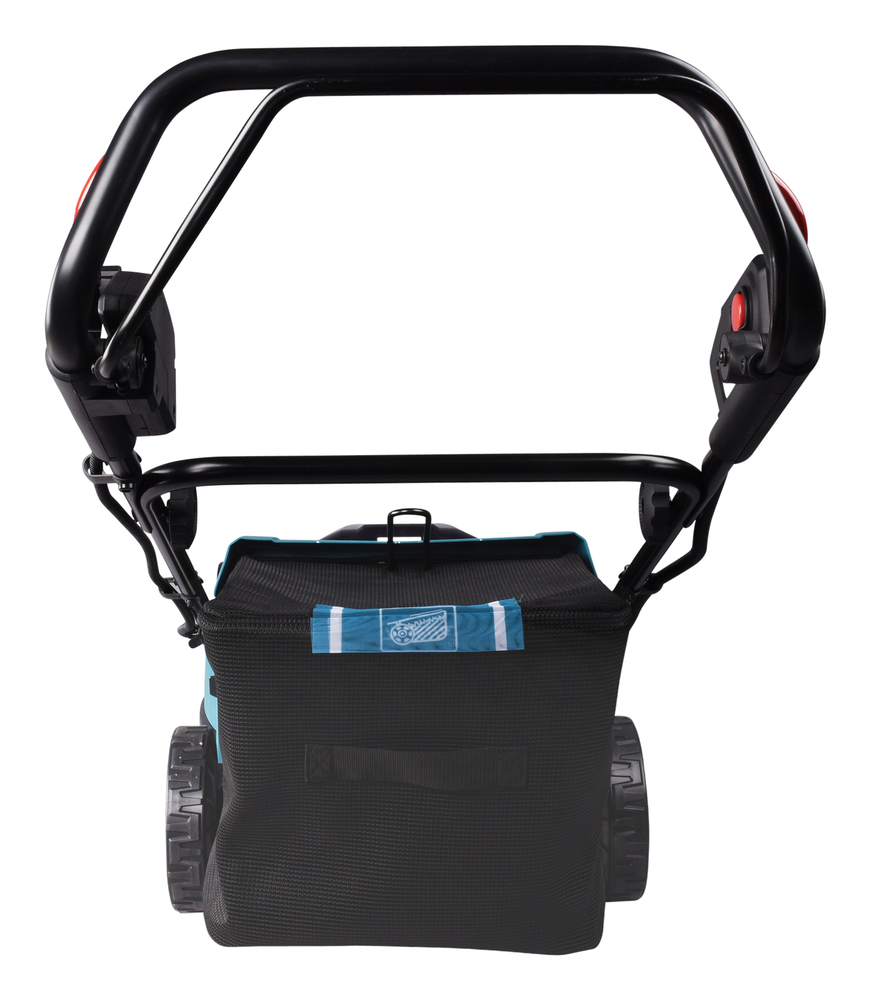 Akumuruniiduk 2X18V, 53cm, Edasiveoga, 4/1 (Niitmine, Kogumine, Multsimine/Tagant väljavise) 27,9kg, Plastikust korpus, Ilma akude ja laadijata! – Makita