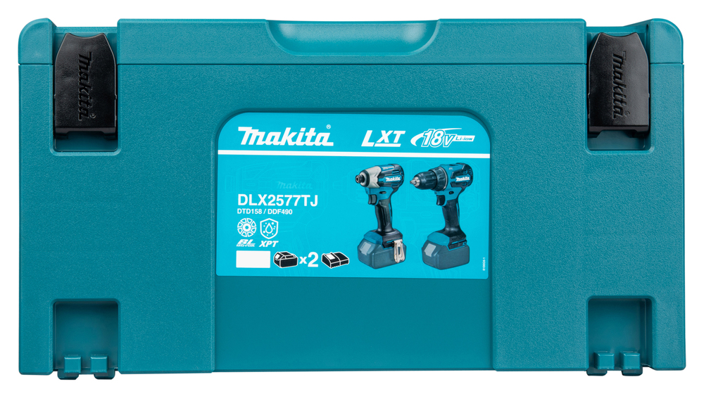 Akutööriistade komplekt LXT 2x5,0Ah , BL-M (DDF490+DTD158), makpack – Makita