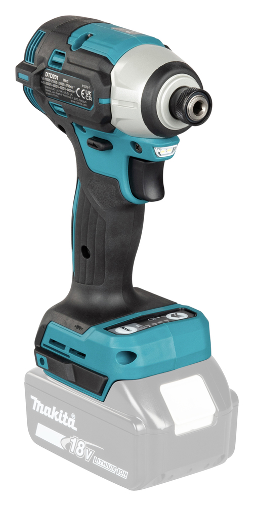 Akulöökkruvikeeraja, 18 V,Li-ion 210 Nm, LED, HARJADETA MOOTOR, Ilma akude ja laadijata! – Makita