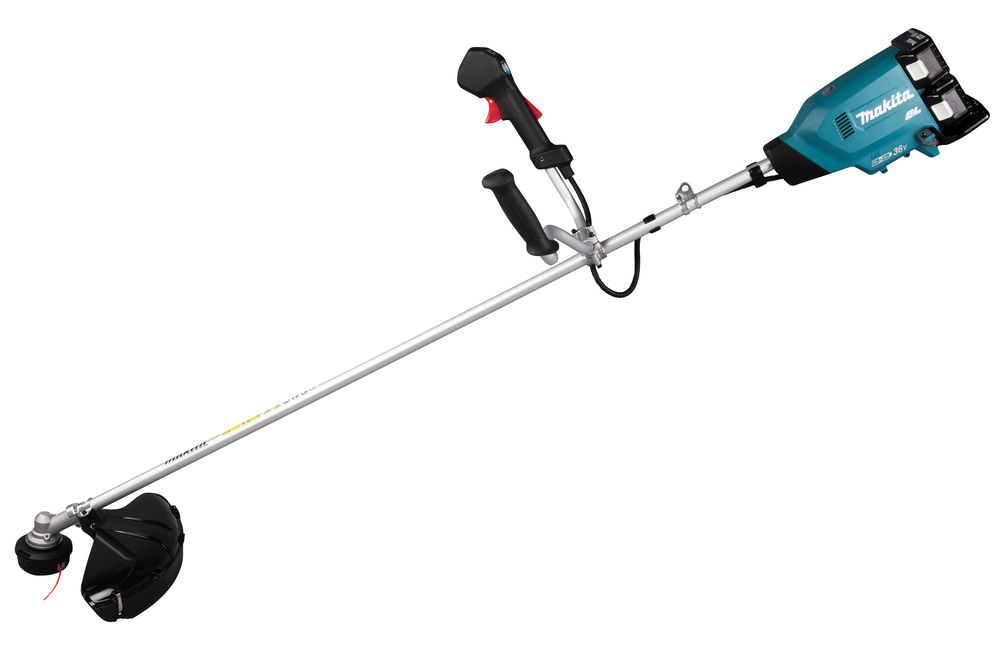 Akutoitel võsa- ning rohulõikur, 2X18V Li-ion, 430mm, 2X6,0Ah Li-ion DC18RD, BL-mootor, AFT, ADT – Makita