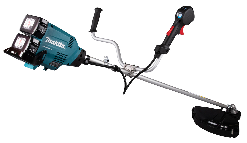 Akutoitel võsa- ning rohulõikur, 2X18V Li-ion, 430mm, 2X6,0Ah Li-ion DC18RD, BL-mootor, AFT, ADT – Makita