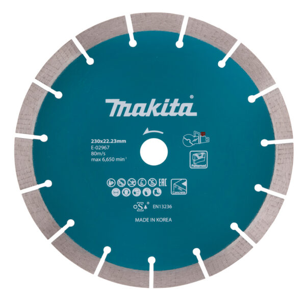 TEEMANTKETAS 230mm SEGMENT./ KUIV Aku ketaslõikurile – Makita