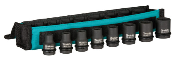 Löökpadrunite kmpl. 8-osaline 1/2" (8, 10, 12, 13, 14, 17, 19, 21 mm) – Makita