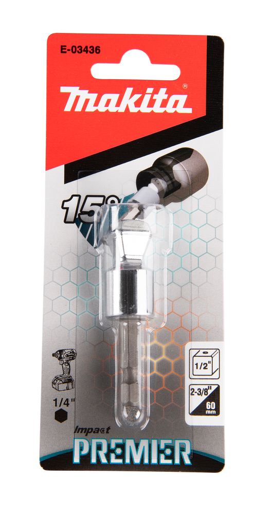 Kardaanadapter padrunile 1/2" sq-50mm,1tk. Impact Premier – Makita